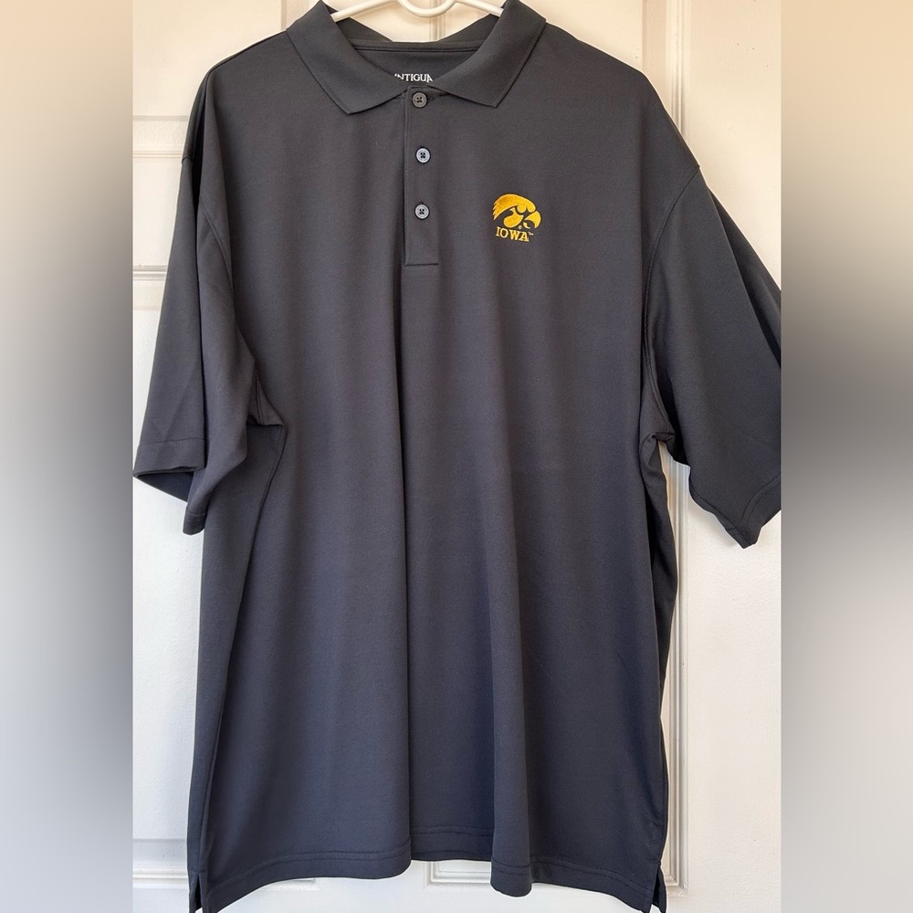 Antigua Iowa Hawkeyes Polo Shirt‎ 2XL